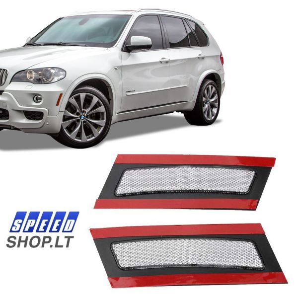 BMW X5 (E70) USA priekinio bamperio atšvaitai